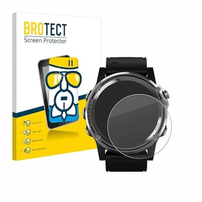 Immagine di brotect Pellicola Protettiva Vetro per Garmin Descent Mk1 Protezione Schermo [Durezza Estrema 9H, Chiaro]
