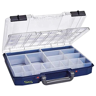 Immagine di raaco CarryLite 55 4x8 16 DLU Valigetta per minuteria Scomparti: Contenuto 1 pz.