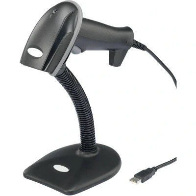 Immagine di Renkforce LS6300E USB Kit Barcode Scanner Cablato 1D Laser Nero portatile
