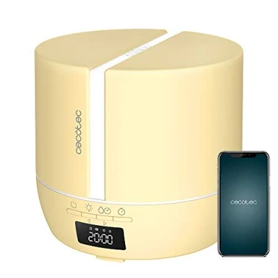 Immagine di Cecotec PureAroma 550 Connected SunLight Diffusore Aroma Capacità 500 ml, Display LED, Altoparlante, Controllo Bluetooth, App, Timer 12h, 3 modalità operative, copertura 30m2, V1705239