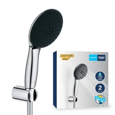 Immagine di Grohe Vitalio Start 110 Set supporto a muro due getti (Rain, Jet), 27950001