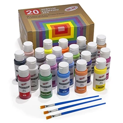 Immagine di Quay Set di 20 colori acrilici, x 60 ml