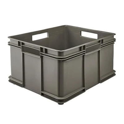 Immagine di keeeper Contenitore con Maniglie, Euro Box XXL, Procyclen, 54 l, Bruno Eco Line, Grigio