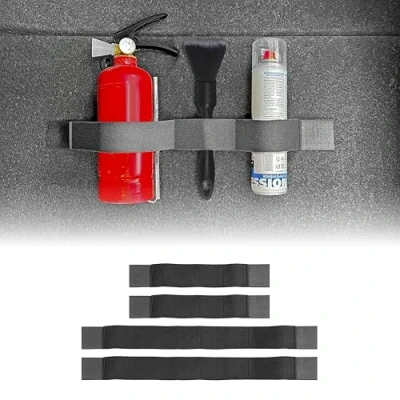 Immagine di MyGadget 4x Supporto Auto in Velcro [ 2x 20cm 40cm ] Portaoggetti per Bagagliaio Elastici Accessori come Ombrello Oggetti Cani