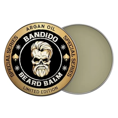 Immagine di Bandido balsamo per barba, 40 ml, olio di argan, barba cura della con argan Beard Wax Men doma la e rende più morbida