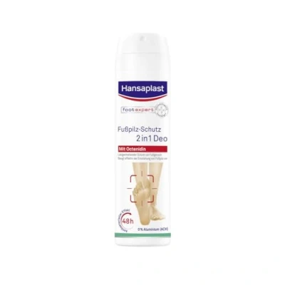 Immagine di Hansaplast Fußpilz Schutz 2 in 1 Deo, 150 ml Soluzione