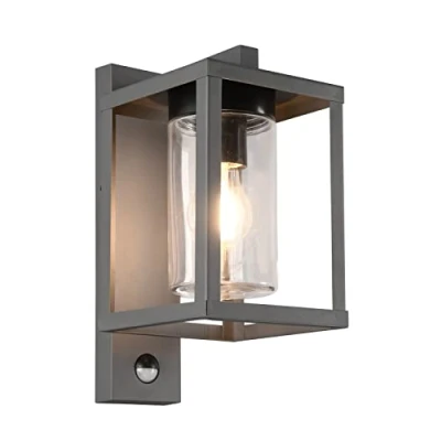 Immagine di Trio Lighting Mersey numero civico con luce sensore crepuscolare