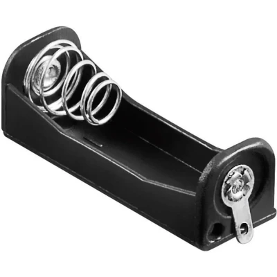 Immagine di Goobay 11991 Portabatteria 1x 1/3 Stilo (N) Terminali a saldare (L x L A) 34.5 13.5 12.4 mm
