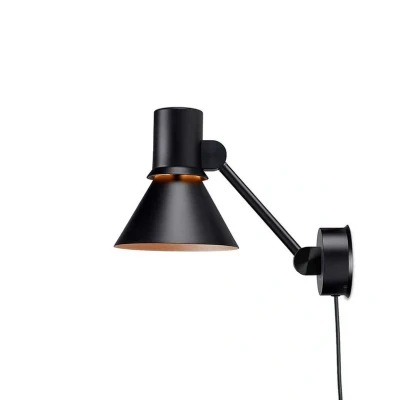 Immagine di Anglepoise Type 80 W2 applique con spina, nero