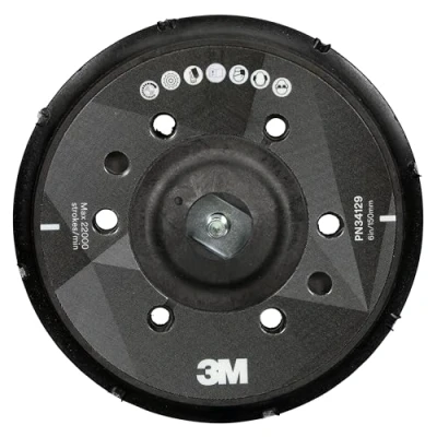 Immagine di Platorello per lucidatrice rotorbitale 3M Perfect It, 150 mm (6 in), 34129