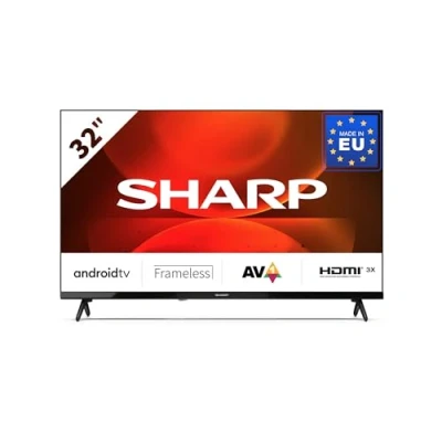 Immagine di Sharp ANDROID TV 32FH2EA 32&quot; LED HD FRAMELESS AUDIO DOLBY DIGITAL+ / DTS CHROMECAST INTEGRATA