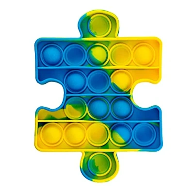 Immagine di CRAZE PressNPop Unisex Pop it Fidget Toy Giocattolo Antistress Pezzo di Puzzle Multicolore, Ragazze e Adulti, 37232