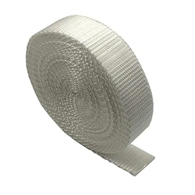 Immagine di The Bead Shop Cinghia in polipropilene, 20 mm, 5 m, colore: Bianco