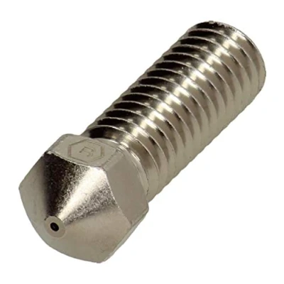 Immagine di BROZZL Volcano 10602040 Ugello placcato in rame, diametro 0,4 mm, per E3D Hotend e Artillery Sidewinder X1, ø0,4 mm