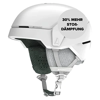 Immagine di Atomic, Casco da Sci All Mountain, Unisex, Count, Taglia M (55 59 cm), Bianco, AN5005940M