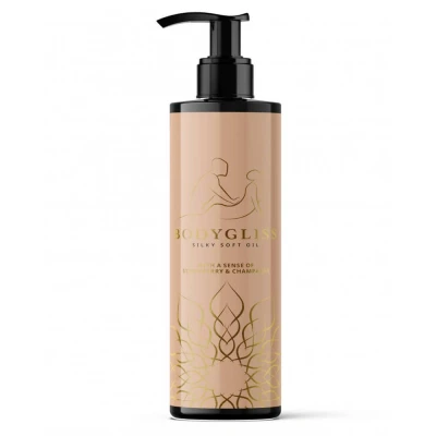 Immagine di Bodygliss Olio Massaggio E Lubrificante Tutto In 1 Fragola Champagne 150 Ml