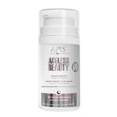 Immagine di Apis Natural Cosmetics, Maschera viso, Bellezza Senza Età Crema Notte Multitasking 50Ml (50 ml)