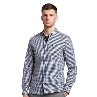 Immagine di Lyle &amp; Scott Classica e versatile, la camicia a quadretti slim fit maniche lunghe ravviverà ogni look. Abbinala qualsiasi outfit per un tocco unico di stile ; con taglio blocchi