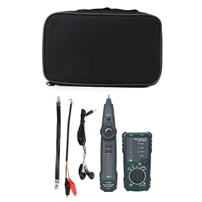 Immagine di Nikou cable Tracker tester per cavo di rete telefonica cavi BNC FY868 multifunzionale RJ45 RJ11 Kit localizzatore LAN