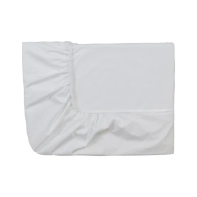 Immagine di Essix Royal Line Lenzuolo con Angoli Elasticizzati, in Percalle di Cotone, Bianco, 120 x 190 cm