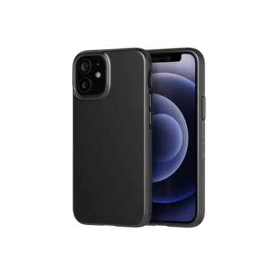 Immagine di tech21 Evo Custodia sottile per Apple iPhone 12 Mini 5G, con protezione antigoccia, 2,4 m, colore: Nero antracite