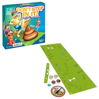 Immagine di Hasbro Gaming Don&#039;t Step in It Gioco di società Non Marche PAS Deen Divertente Versione Francese