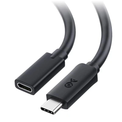 Immagine di Cable Matters 20Gbps USB 4 Extension 1m, True Reversible Design (Cavo di estensione C/Estensore C/Cavo tipo C)