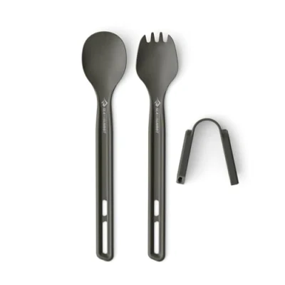 Immagine di Sea to Summit Frontier Ultralight Set di posate con manico lungo e cucchiaio
