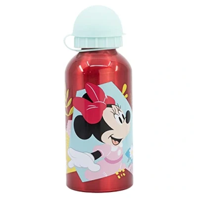 Immagine di BOTTIGLIA PICCOLA IN ALLUMINIO DA 400 ML MINNIE Stor