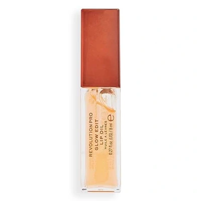 Immagine di Revolution PRO GLOW EDIT Shimmer LIP OIL Lucidalabbra, Taglia: 8 ml, Forever orange