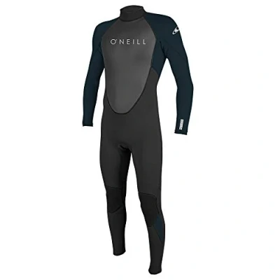 Immagine di O&#039;Neill Reactor 2 Muta Intera con Cerniera Posteriore da 3/2 mm, Uomo, Nero/Grafite, 3XL