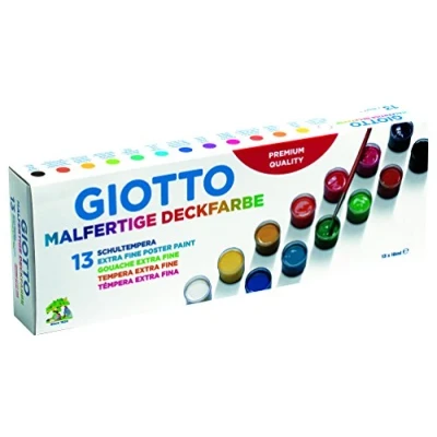 Immagine di GIOTTO, Tempera Vernice, Colori Assortiti, 234 ml (Pack of 1), unità