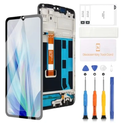 Immagine di LCD Schermo per Oppo A15 CPH2185 Sostituzione dello A15s CPH2179 Display Touch Screen Digitizer Assemblea con Riparazione Strumenti Kit(Nero Telaio)