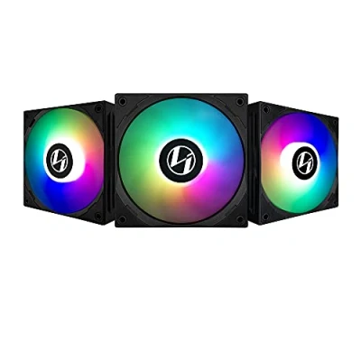 Immagine di Lian Li ST120 ARGB PWM Ventola per PC case Nero (L x A P) 120 25 mm