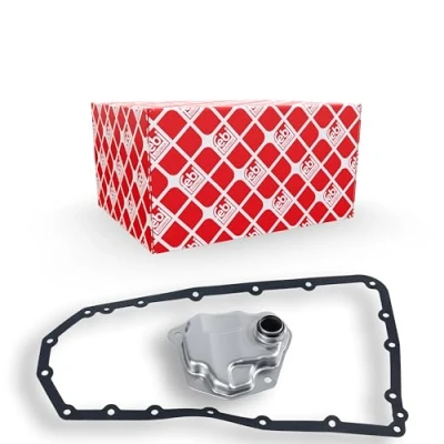 Immagine di FEBI BILSTEIN 170019 Kit filtro idraulico, Cambio automatico con guarnizione coppa olio DODGE: Caliber, CITROËN: C Crosser SUV, RENAULT: Koleos 2