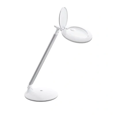 Immagine di Daylight The Company Halo Go 2 Brightness Levels, Rechargeable, Portable, Magnifying Lamp, 80+ CRI, Great for Eye care, Colour temperature: 6,000 K
