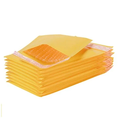 Immagine di Busta Imbottita per Spedizioni,A5 Buste Imbottite 15x21cm Autosigillanti Imballaggio Oro (10 pezzi)