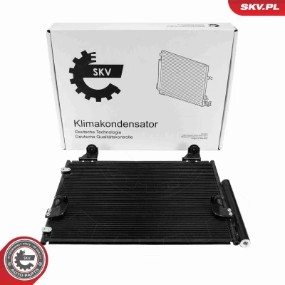 Immagine di ESEN SKV 86SKV369 Condensatore con essiccatore Alluminio 648mm TOYOTA: Hilux VII Pick up 2.5 D 4D 4WD, 3.0 4D, 4WD 2004 2015
