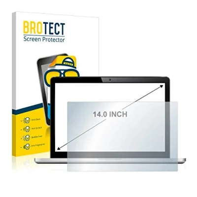 Immagine di brotect Pellicola Protettiva Opaca 14&quot; per Notebooks con 35.6 cm (14,0 pollici) [305 mm x 185 mm, 15:9] Proteggi Schermo Anti Riflesso