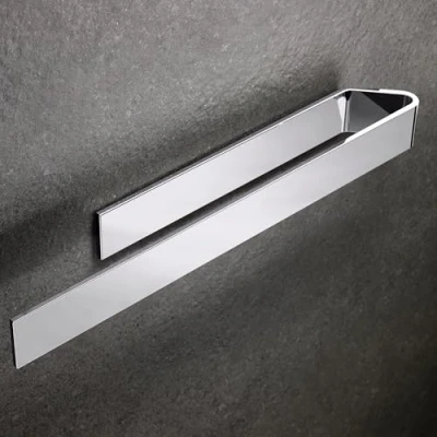 Immagine di Design Amburgo Porta asciugamano adesivo Asciugamani Cucina e Bagno Designo modern 40 cm Cromo