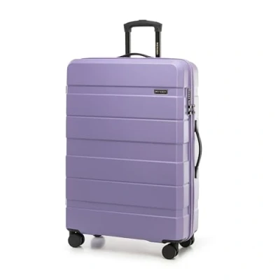 Immagine di WITTCHEN KOMODO Line Valigia grande da viaggio Bagaglio rigido in ABS Lucchetto TSA Taglia L Viola