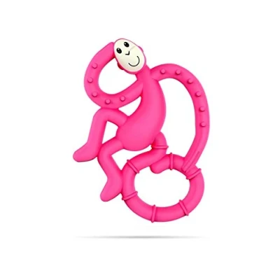 Immagine di Matchstick Monkey MM MMT 003 Mini Scimmietta Gioco per la Dentizione Antibatterico Rosa