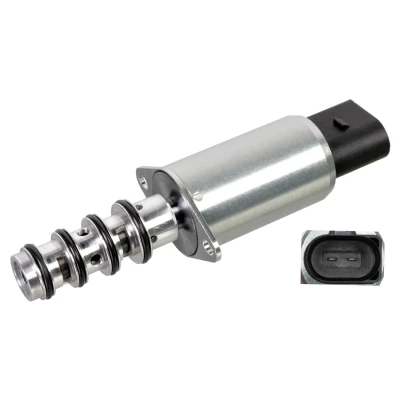 Immagine di FEBI BILSTEIN 175438 Valvola comando, Regolazione albero a camme Lato aspirazione VOLKSWAGEN: Golf 5, 4, Passat B6 Variant, AUDI: TT Coupe