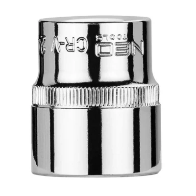 Immagine di NEO TOOLS 08 024 Serie di bussole 1/2 3124 24 mm Acciaio al cromo vanadio SuperLock