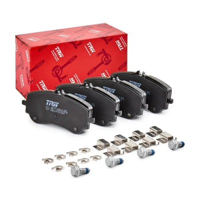 Immagine di TRW GDB2379 Kit pastiglie freno Predisposto per contatto segnalazione usura VOLKSWAGEN: Crafter Van, Amarok Pick up, Bus, MAN: TGE Furgonato