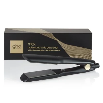 Immagine di ghd Max Styler Piastra per Capelli con Lamelle Ampie, Nera