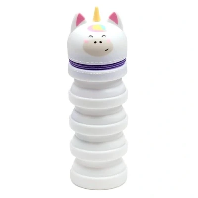 Immagine di Puckator Astuccio Portapenne Telescopico Pop Up in Silicone Unicorno Animali Dolci