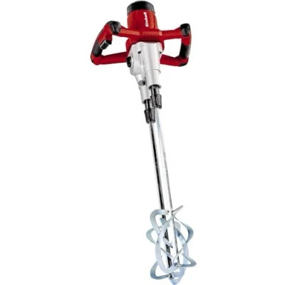 Immagine di Einhell TE MX 1600 2 CE Miscelatore elettrico doppio (220 240 V, W, velocità, vel 1 giri min. 180 460, vel. min 300 750, incl. fruste)