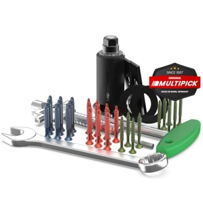 Immagine di MULTIPICK Lock picking kit [incl. 30 bulloni a strappo] scassinatore Chiave bulgara apertura Porte, Grimaldelli Lockpicking per Serratura, pick