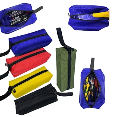 Immagine di più piccoli viti unghia attrezzo organizzatore multiuso/Tasche fermeture éclair utilità impermeabile tela marsupio/vuota heavy duty resistente Borsa cacciaviti